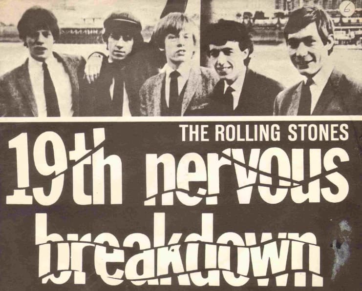 Обложка сингла группы The Rolling Stones 19th nervous breakdown, который обыграл Борис Гребенщиков в песне Афанасий Никитин буги
