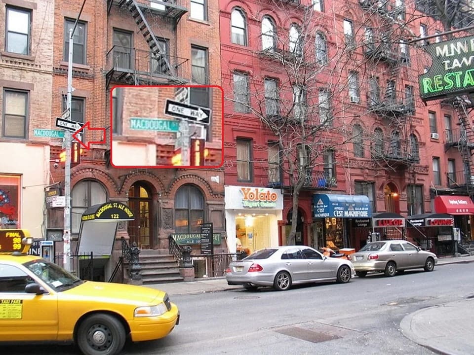 Улица МакДугал, ставшая героем песни БГ Нью-йоркские страдания