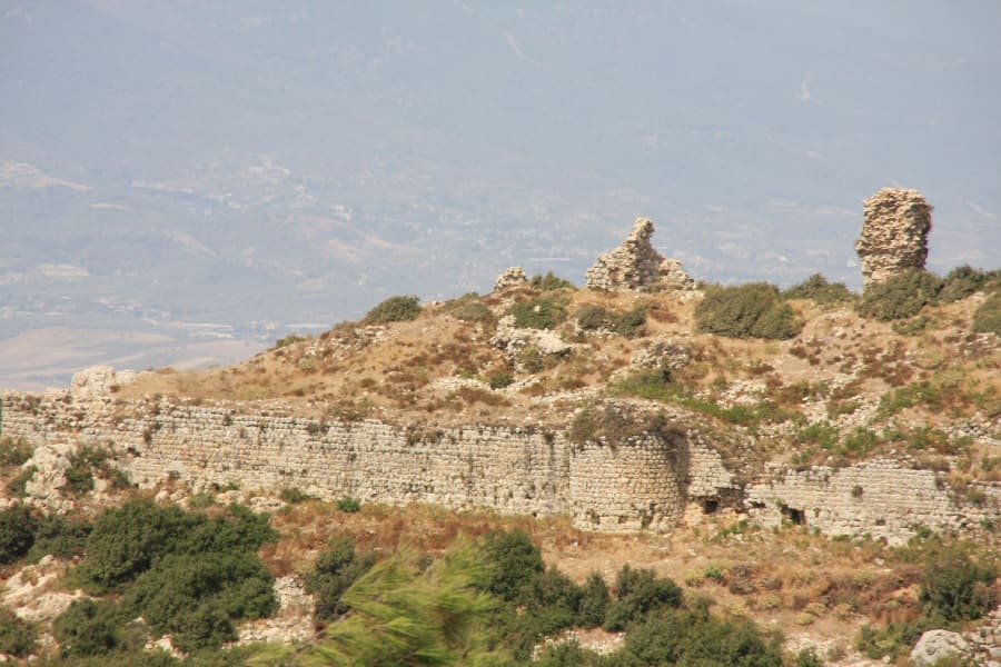 Вид на крепостную стену Антиохии