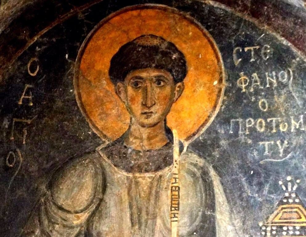 Архидиакон Стефан, христианский первомученик, который упрекал иудеев в необрезанном сердце