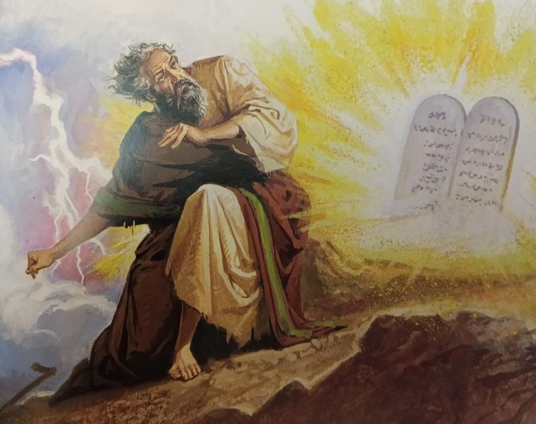 Моисей узнаёт имя Божье из Откровения Сущего Яхве