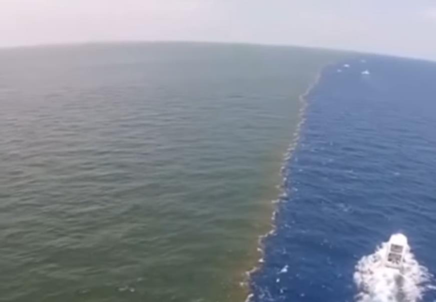 Эффект галоклинами между океанами